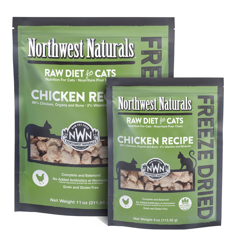 Northwest Naturals Freeze Dried Chicken Diet for Cats - Feed Bag Pet Supply
