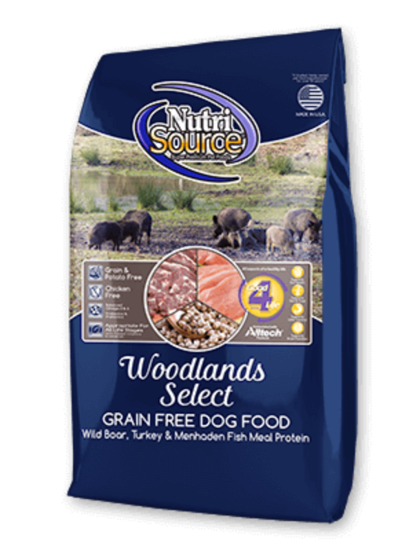 NutriSource Woodlands Select Feed Bag Pet Supply