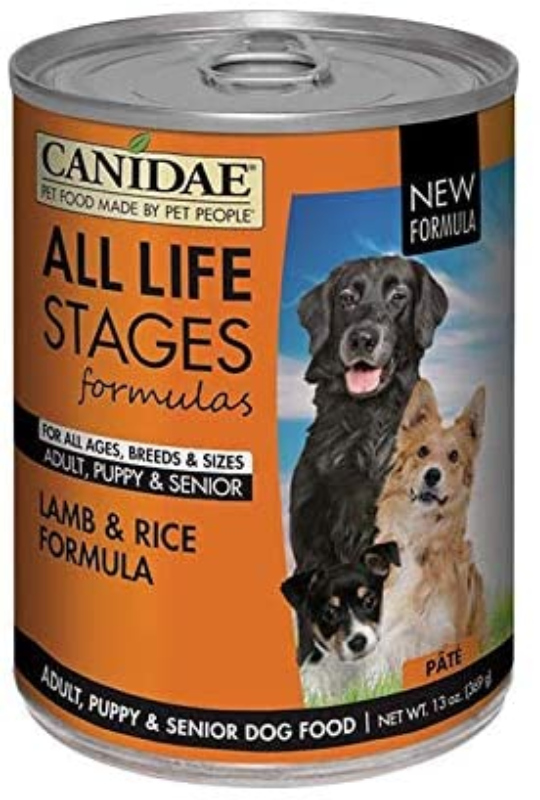 Canidae Canned All Life Stages Lamb & Rice Formula for Dogs Feed Bag