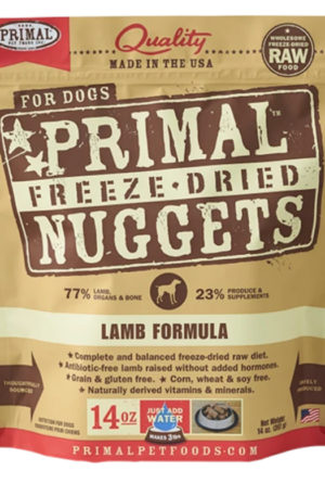 primal lamb freeze dried