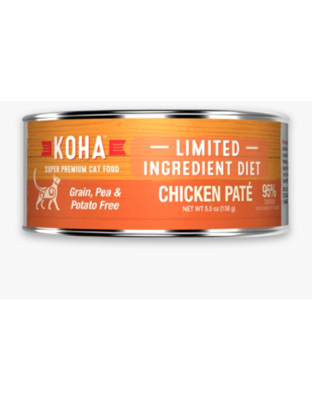 Koha Canned LID Chicken Pate for Cats Feed Bag Pet Supply