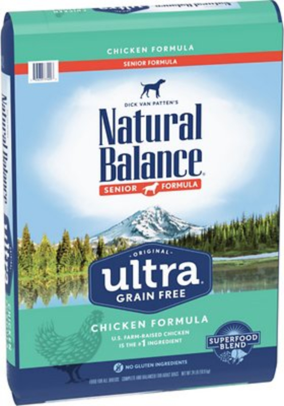 Natural Balance Ultra Senior - Feed Bag Pet Supply