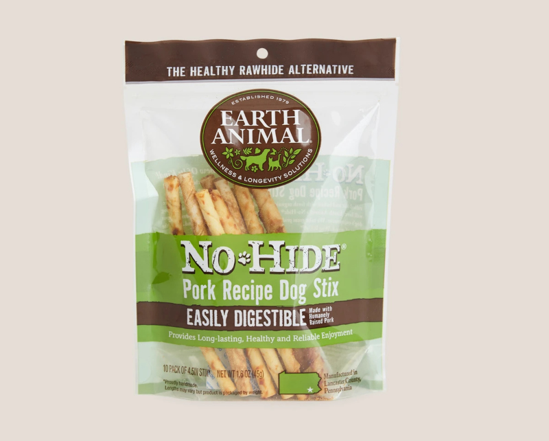 Earth Animal No-Hide Pork Flavor - Feed Bag Pet Supply