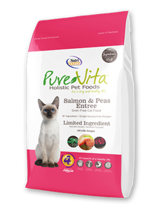 Pure Vita Cat Salmon & Pea - Feed Bag Pet Supply