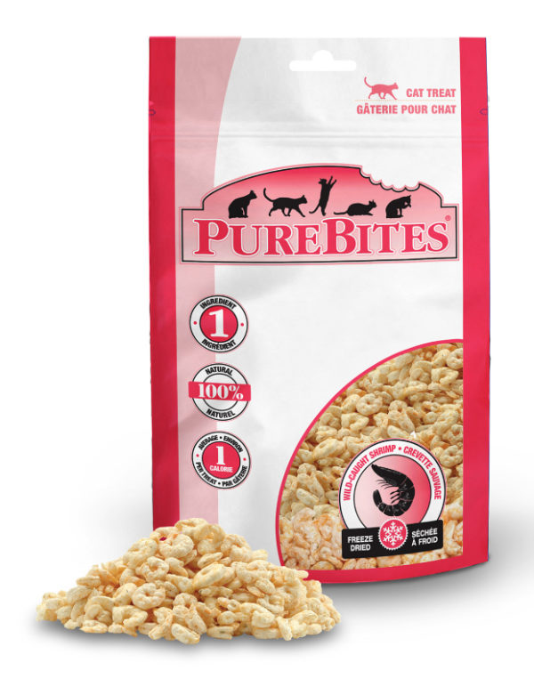 PureBites Freeze Dried Shrimp Cat Treats - Feed Bag Pet Supply